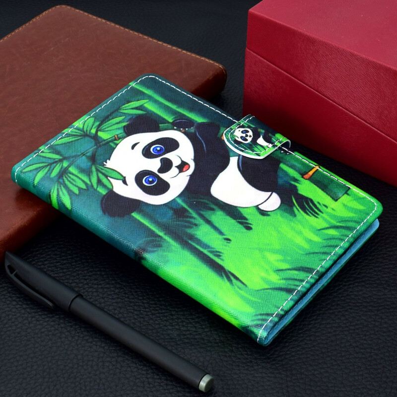 Fliptok / Bőrtok iPad Air (2022) (2020) Panda