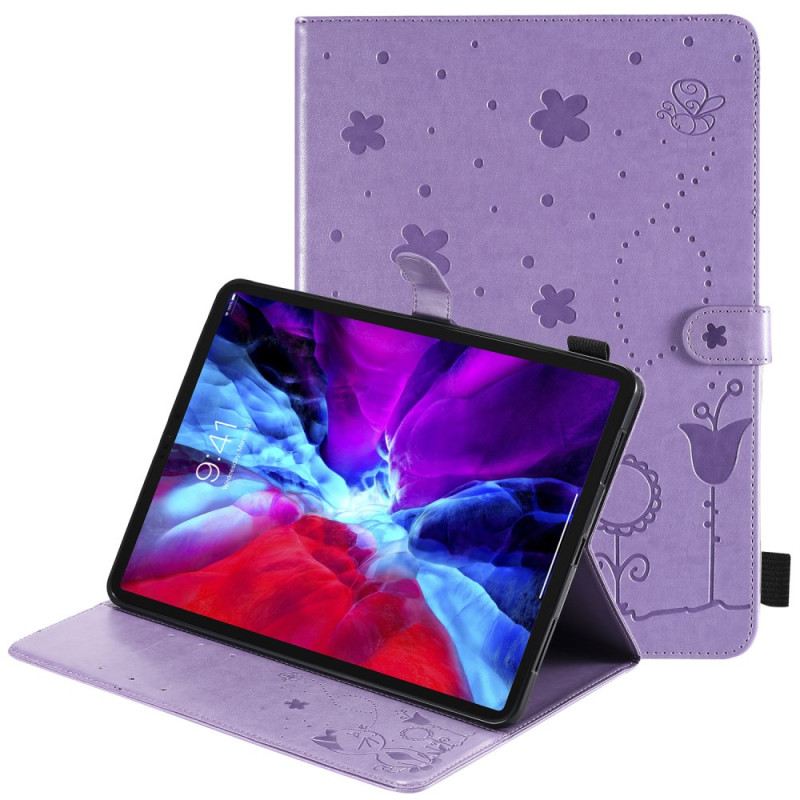 Fliptok iPad Air (2022) (2020) Macska És Méhek