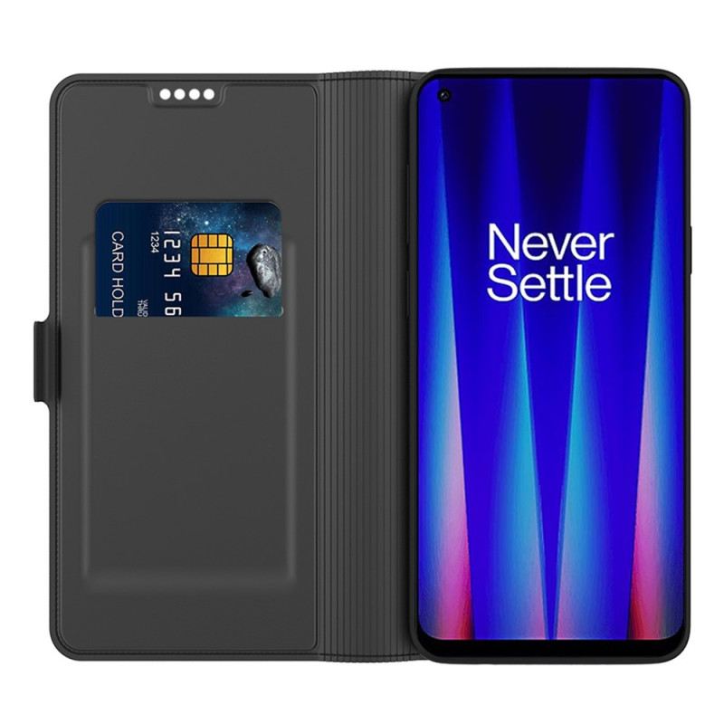 Fliptok OnePlus Nord CE 3 Lite 5G Bőrtok Bőr Styling