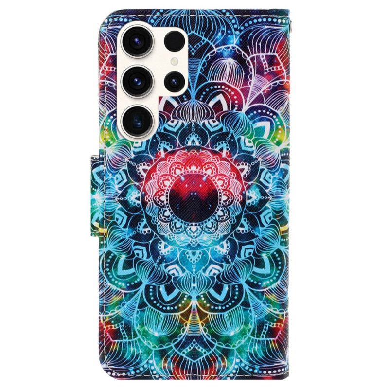 Fliptok Samsung Galaxy S24 Ultra 5g Mandala Szíjjal