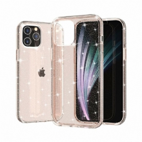 Tok iPhone 12 Pro Max Átlátszó Flitterek