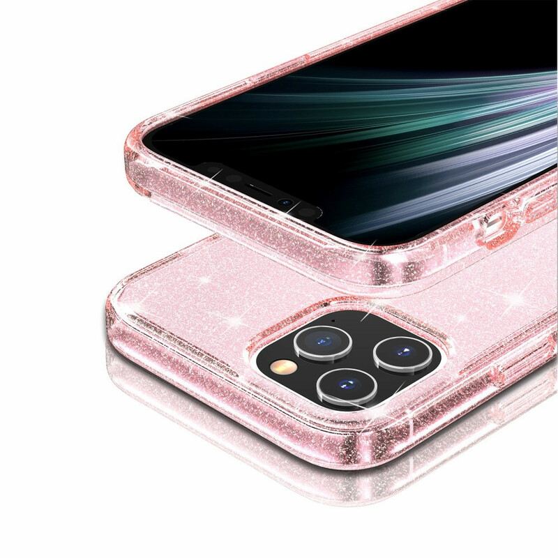 Tok iPhone 12 Pro Max Átlátszó Flitterek