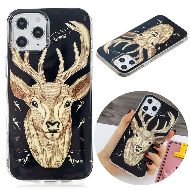 Tok iPhone 12 Pro Max Fluoreszkáló Majestic Deer