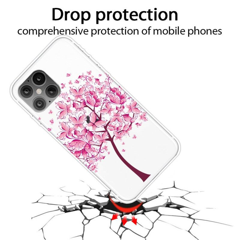 Tok iPhone 12 Pro Max Pink Tree Top