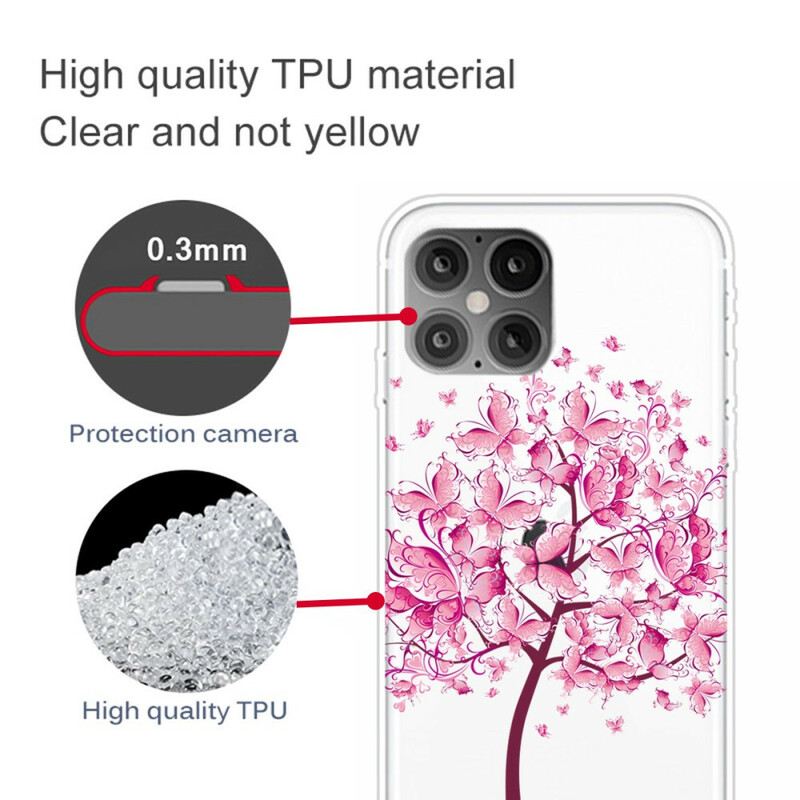 Tok iPhone 12 Pro Max Pink Tree Top