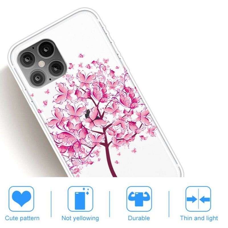 Tok iPhone 12 Pro Max Pink Tree Top