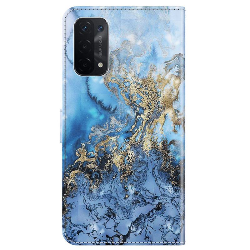 Fliptok / Bőrtok Oppo A54 5G / A74 5G szíjjal Szíj Art