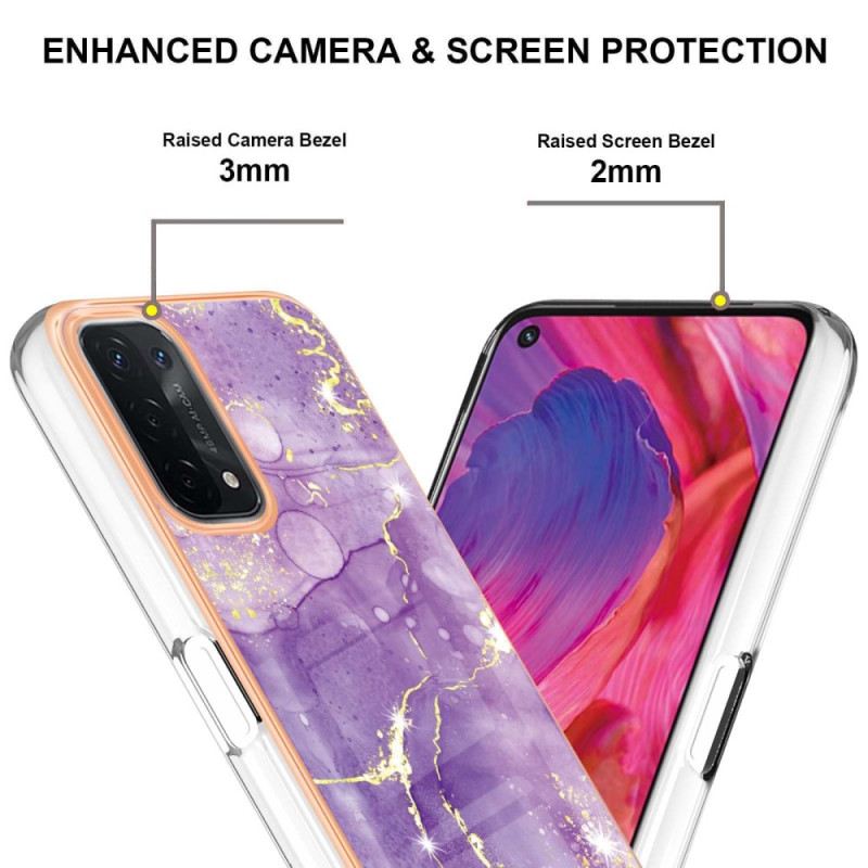 Tok Oppo A54 5G / A74 5G Márvány Kivitel