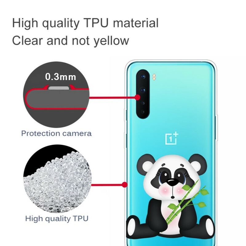 Tok OnePlus Nord Zökkenőmentes Szomorú Panda