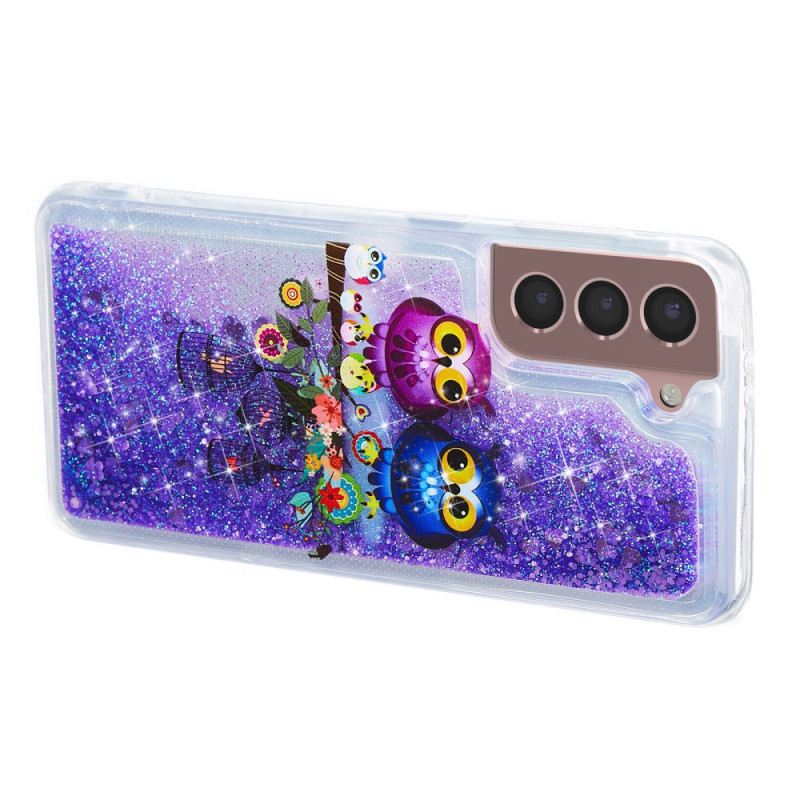 Tok Samsung Galaxy S24 Plus 5g Two Owls Liquid Glitter