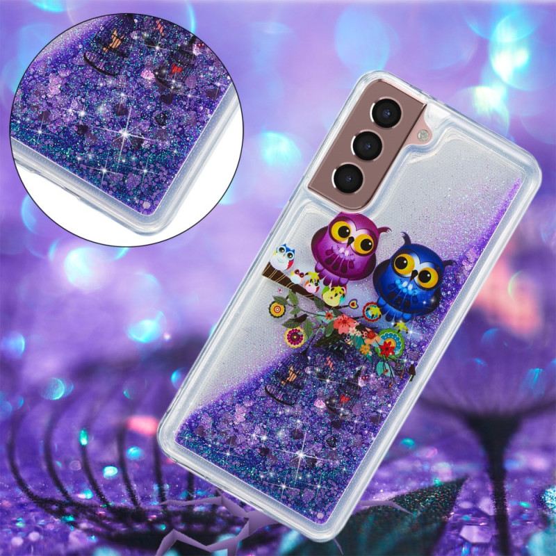 Tok Samsung Galaxy S24 Plus 5g Two Owls Liquid Glitter