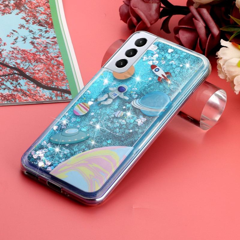 Tok Samsung Galaxy S24 Plus 5g Universe Glitter Liquid