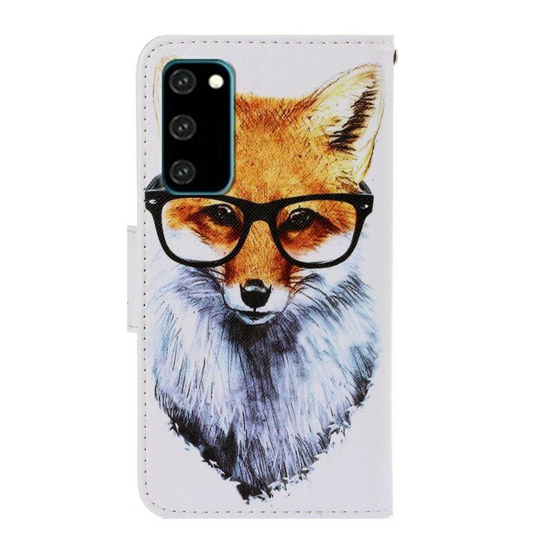 Fliptok Samsung Galaxy S20 szíjjal Brainy Fox Szíjjal