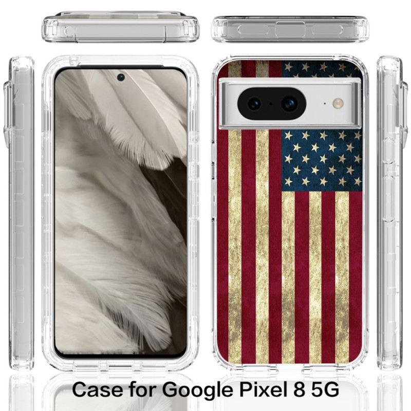 Tok Google Pixel 8 Megerősített Amerikai Zászló