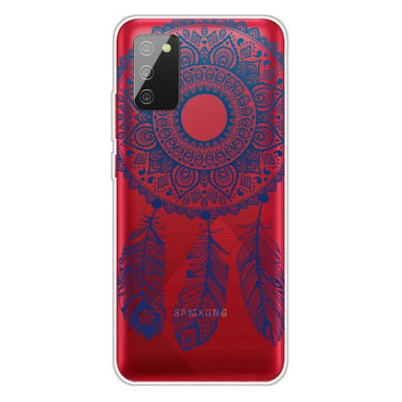 Telefontok Samsung Galaxy A02s Egyvirágú Mandala