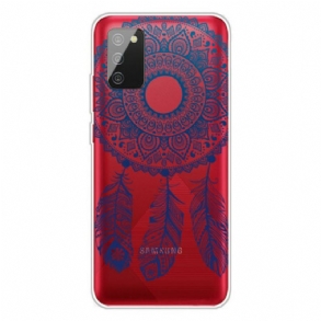 Telefontok Samsung Galaxy A02s Egyvirágú Mandala