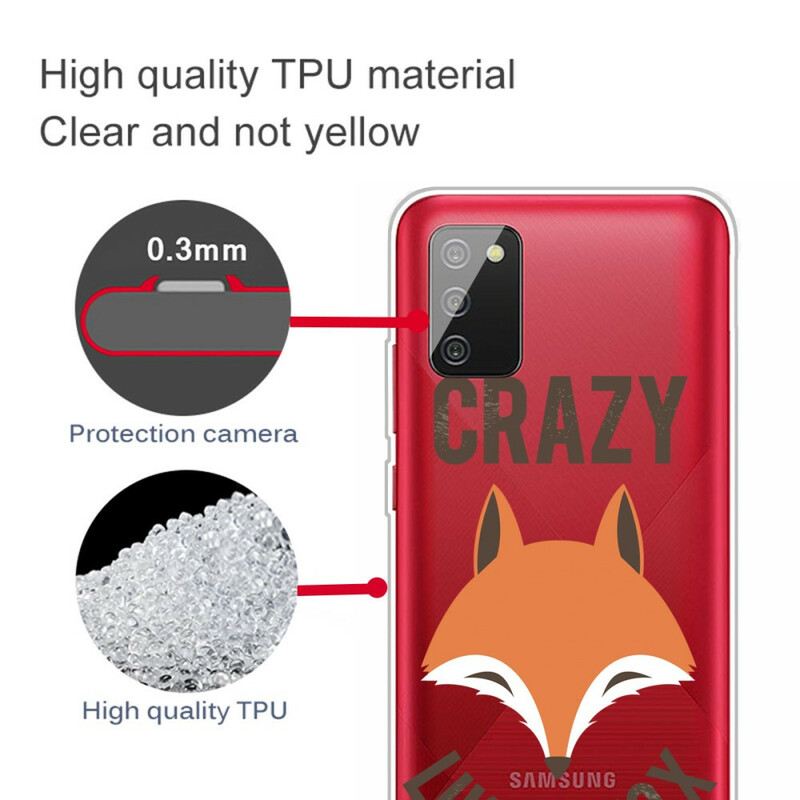 Telefontok Samsung Galaxy A02s Fox / Crazy Like A Fox