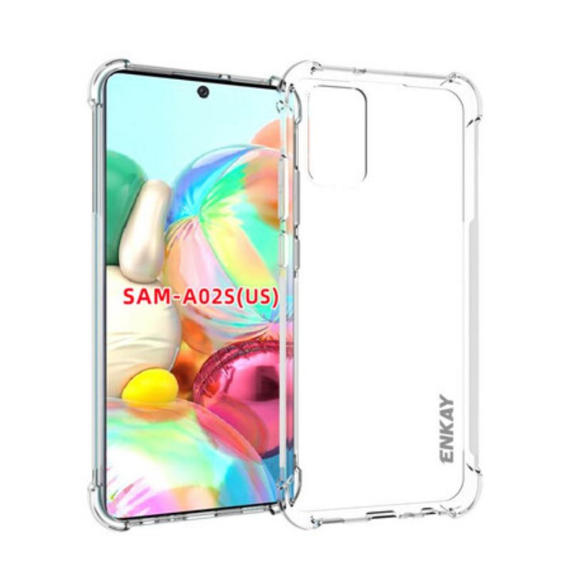 Tok Samsung Galaxy A02s Átlátszó Enkay