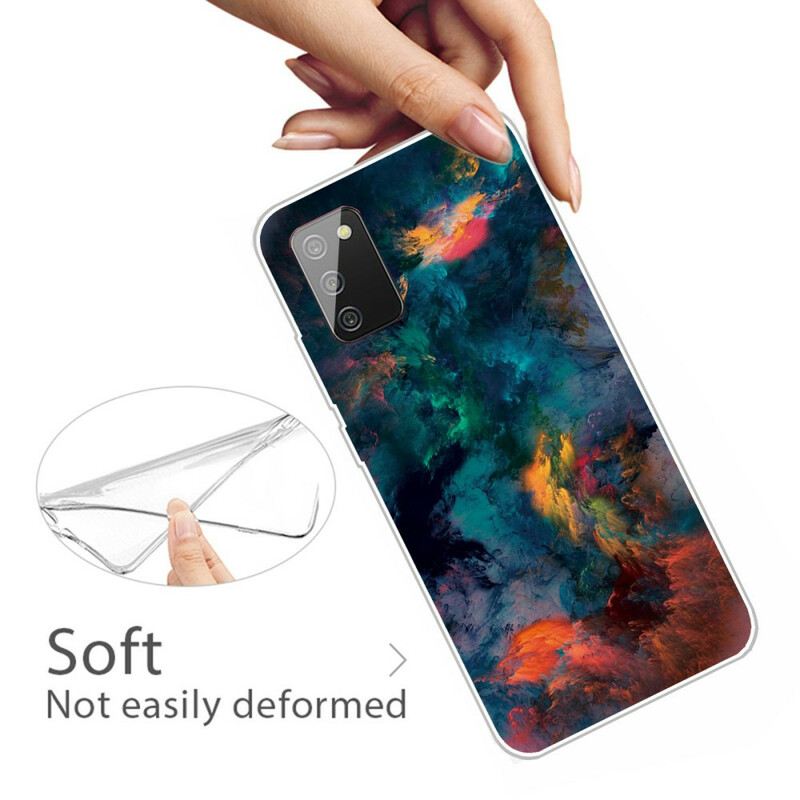 Tok Samsung Galaxy A02s Színes Felhők