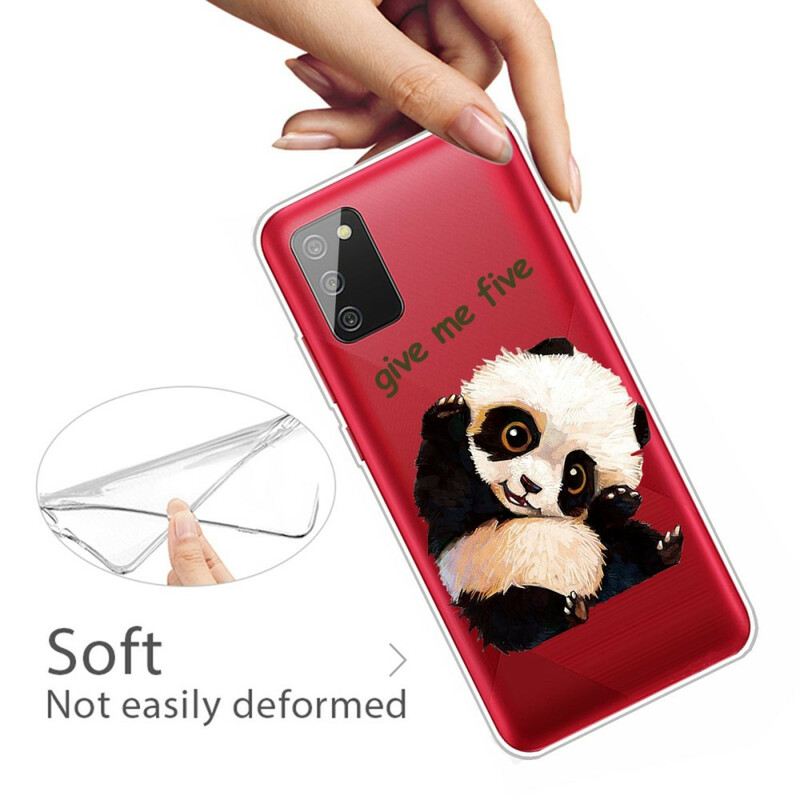 Tok Samsung Galaxy A02s Zökkenőmentes Panda Give Me Five