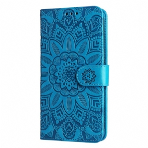 Bőrtok Xiaomi Redmi Note 13 Pro 4g Mandala Szíjjal