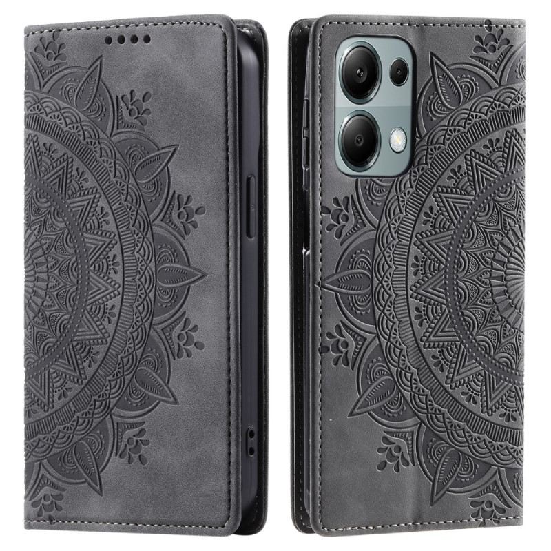 Fliptok Xiaomi Redmi Note 13 Pro 4g Mandala Velúr Hatás