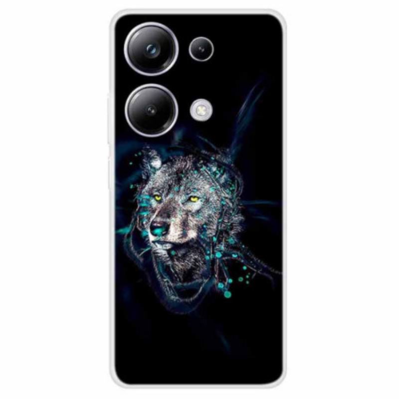 Tok Xiaomi Redmi Note 13 Pro 4g Wolf Print