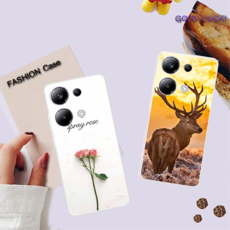 Tok Xiaomi Redmi Note 13 Pro 4g Wolf Print