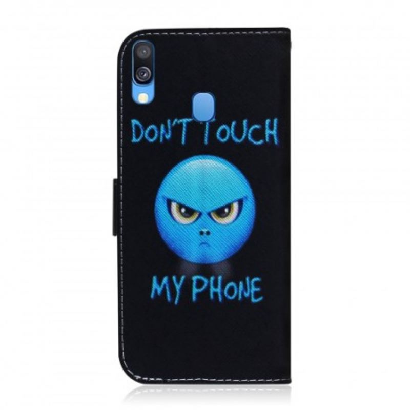 Fliptok Samsung Galaxy A40 Emoji Telefon