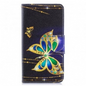 Kinyitható Tokok Samsung Galaxy A40 Magic Butterfly