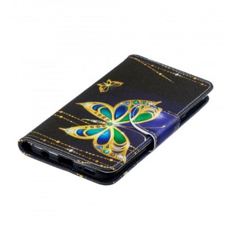 Kinyitható Tokok Samsung Galaxy A40 Magic Butterfly