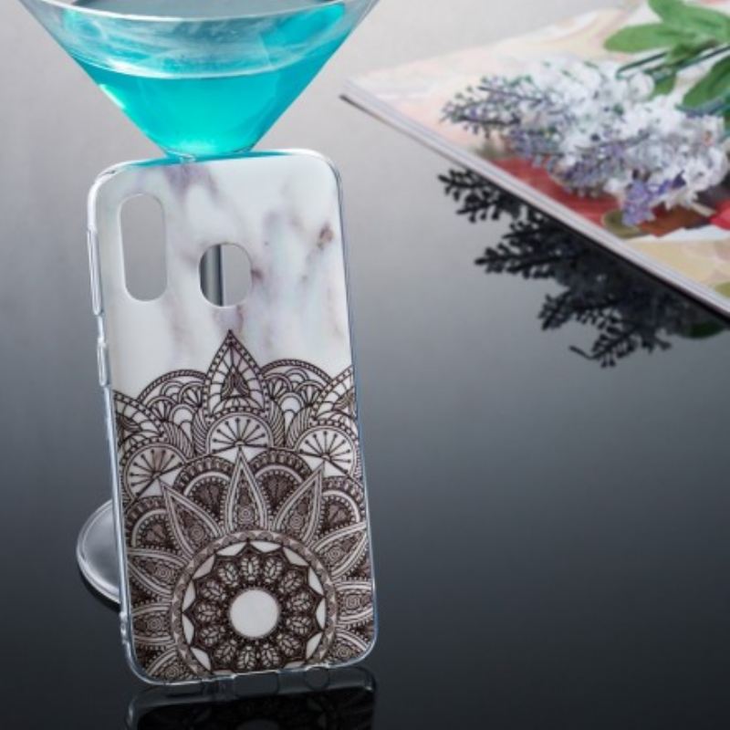 Tok Samsung Galaxy A40 Márvány Mandala