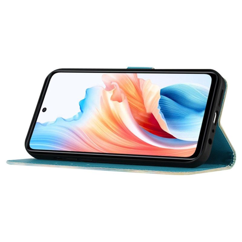 Bőrtok Oppo Reno 11 5g Akvarell Álomfogó