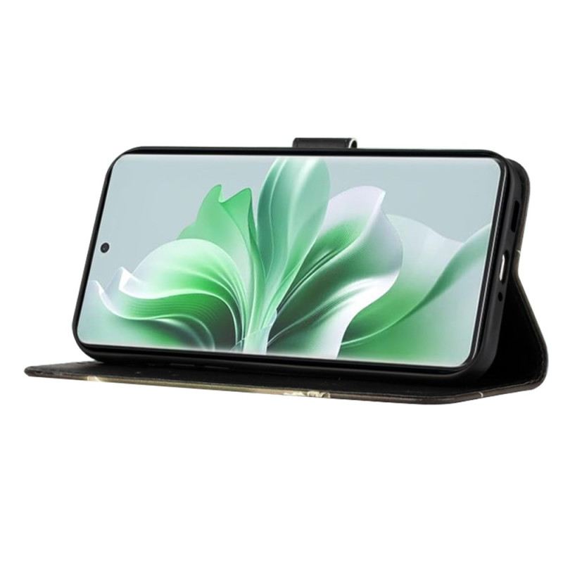 Fliptok Oppo Reno 11 5g Tigris Szíjjal