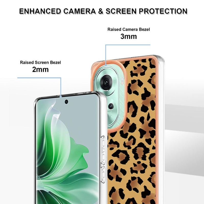 Tok Oppo Reno 11 5g Leopárdmintás