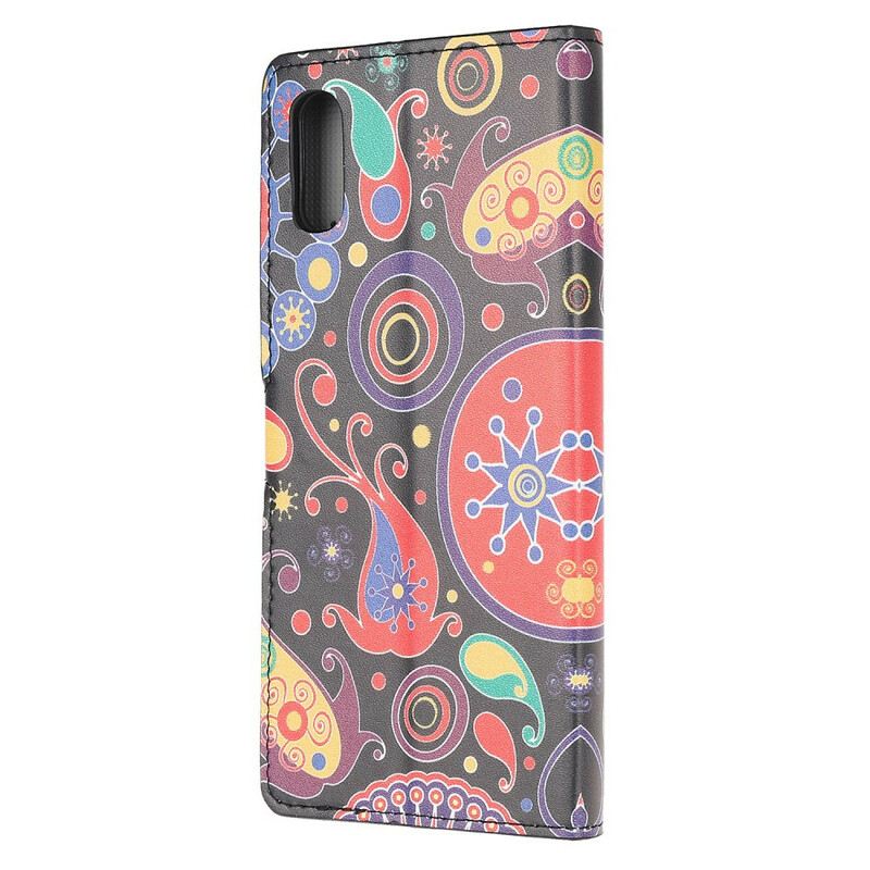 Fliptok / Bőrtok Xiaomi Redmi 9A Galaxy Design