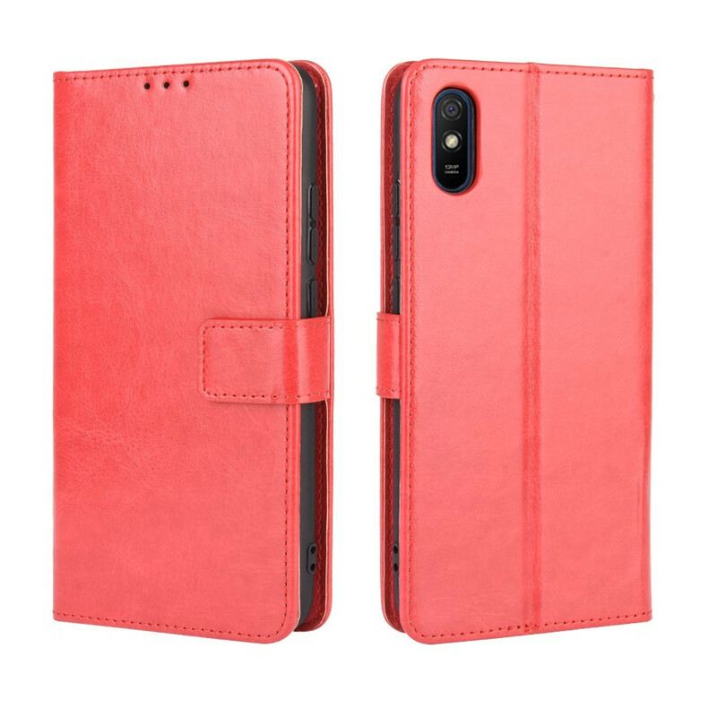 Fliptok / Bőrtok Xiaomi Redmi 9A Ragyogó Műbőr