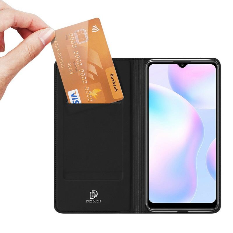 Fliptok Xiaomi Redmi 9A Bőrtok Skin Pro Dux Ducis