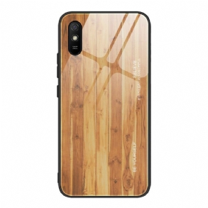 Telefontok Xiaomi Redmi 9A Fa Design Edzett Üveg