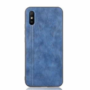 Tok Xiaomi Redmi 9A Couture Bőr Hatás