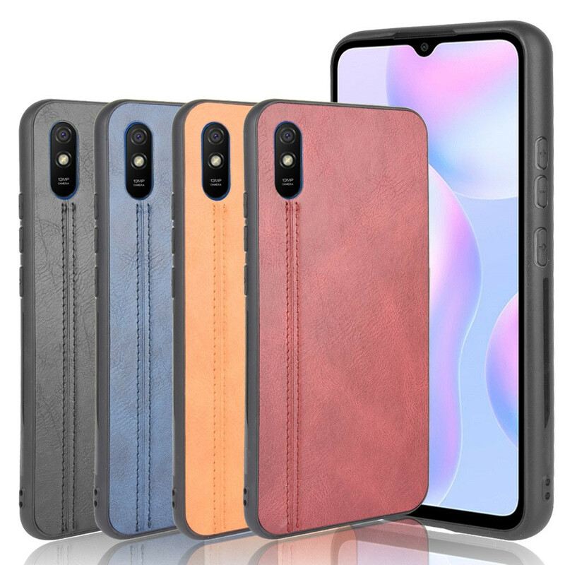 Tok Xiaomi Redmi 9A Couture Bőr Hatás