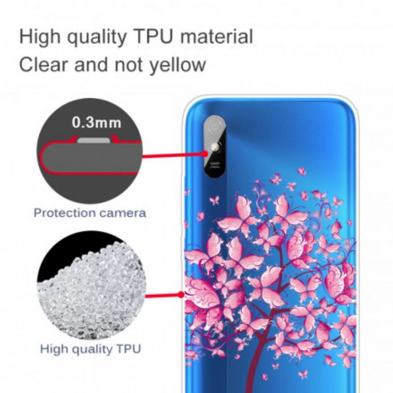 Tok Xiaomi Redmi 9A Pink Tree Top