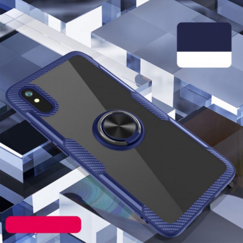 Tok Xiaomi Redmi 9A Szénszálas Fém Gyűrű