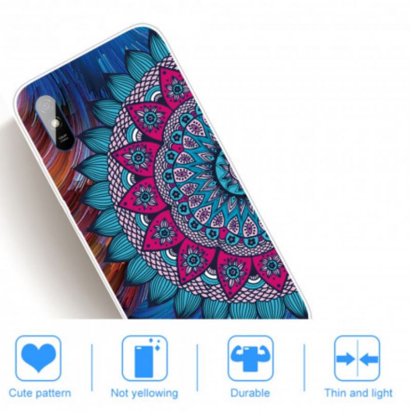 Tok Xiaomi Redmi 9A Színes Mandala