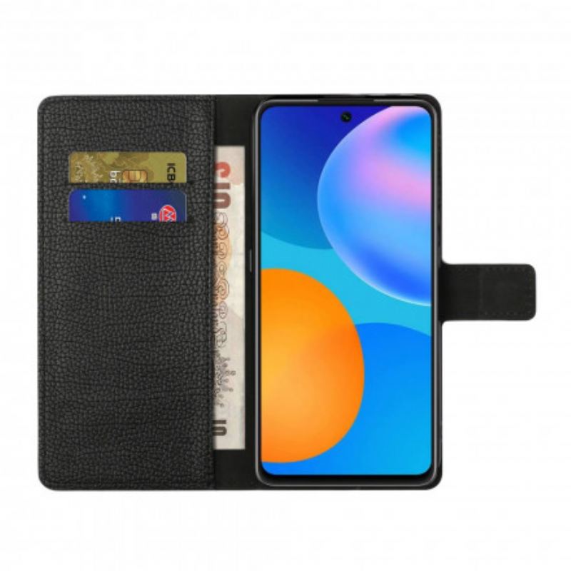 Fliptok / Bőrtok Xiaomi Redmi Note 10 Pro Egyedülálló Licsi