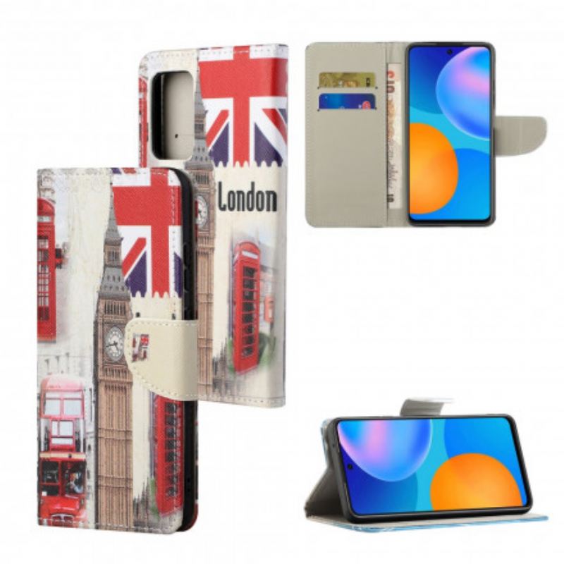 Fliptok / Bőrtok Xiaomi Redmi Note 10 Pro Londoni Élet