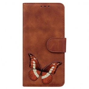 Fliptok / Bőrtok Xiaomi Redmi Note 10 Pro Skin-touch Butterfly