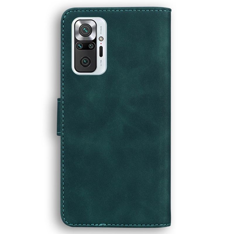 Fliptok / Bőrtok Xiaomi Redmi Note 10 Pro Skin-touch Butterfly