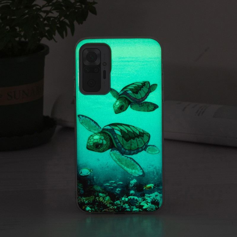 Telefontok Xiaomi Redmi Note 10 Pro Fluoreszkáló Teknősök