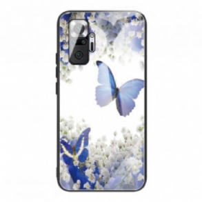 Tok Xiaomi Redmi Note 10 Pro Butterflies Design Edzett Üveg